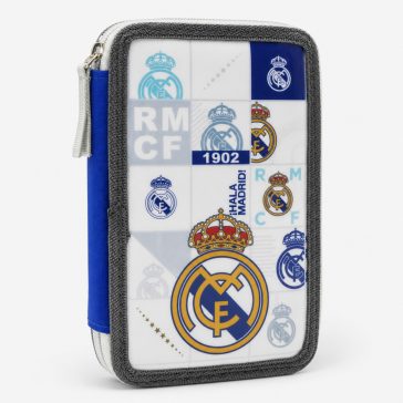   Real Madrid töltött tripla tolltartó 25/26 hazai dizájnnal