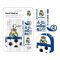 Real Madrid mini hátizsák kulcstartó szett írószerekkel