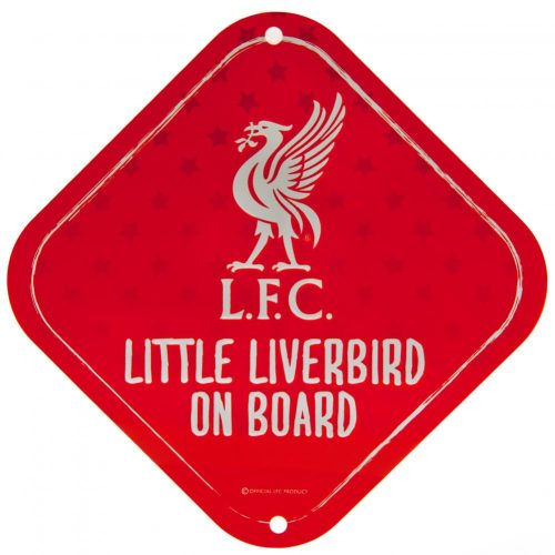 Liverpool FC „Little Liverbird on Board” autós tábla