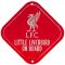 Liverpool FC „Little Liverbird on Board” autós tábla