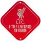 Liverpool FC „Little Liverbird on Board” autós tábla