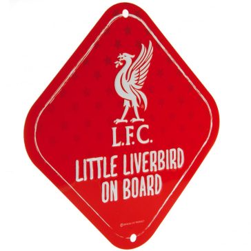 Liverpool FC „Little Liverbird on Board” autós tábla