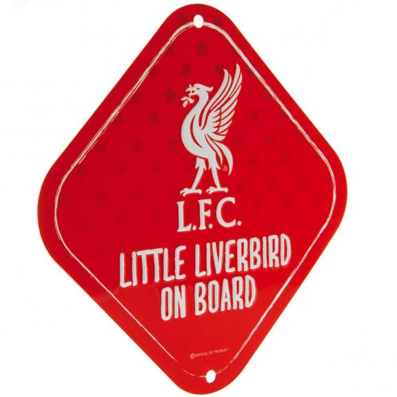 Liverpool FC „Little Liverbird on Board” autós tábla