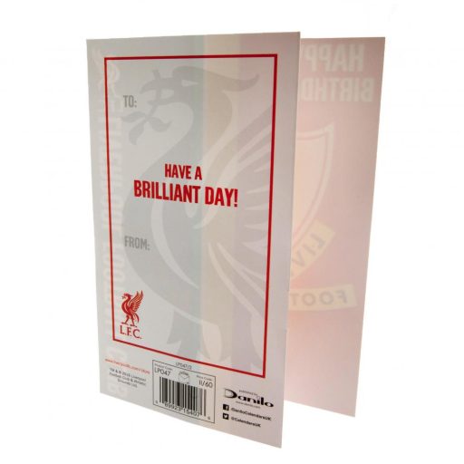 Liverpool FC születésnapi kártya