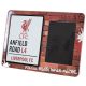 Liverpool FC Anfield Road fényképtartó tábla