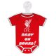 Liverpool FC baby on board autós mini body zászló