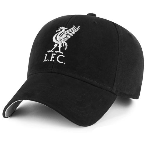Liverpool FC Core black hímzett baseball sapka (fekete)- junior