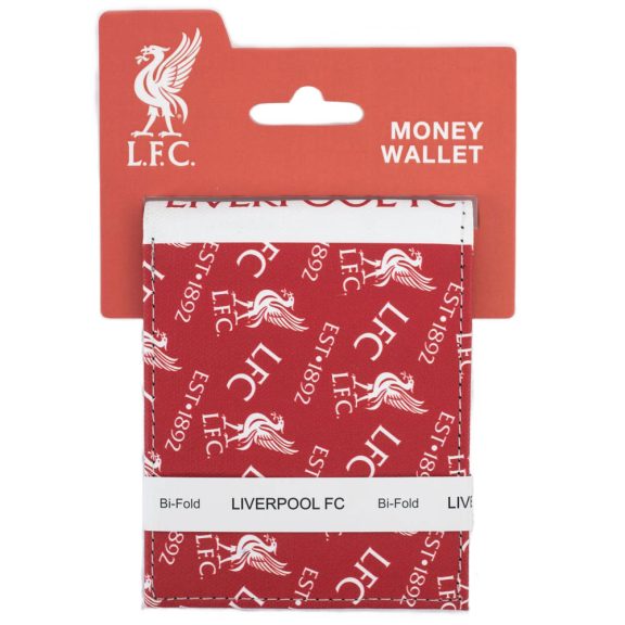 Liverpool FC élénk színű ikon mintás vászon pénztárca