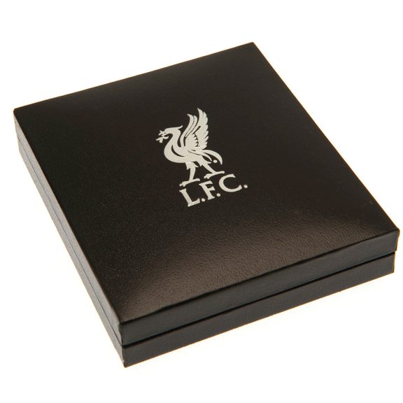 Liverpool FC ezüstözött díszdobozos medál LB