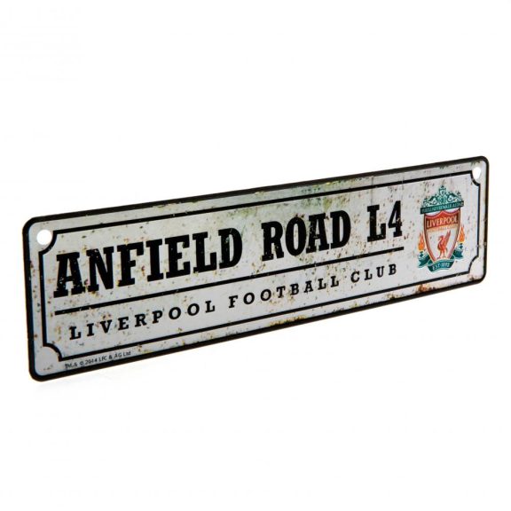 Liverpool FC retro ablak tábla