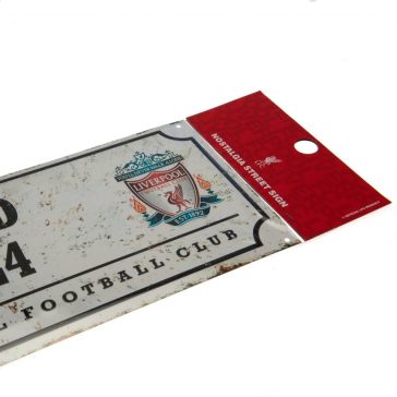 Liverpool FC retro utcatábla