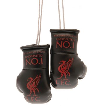 Liverpool FC fekete mini bokszkesztyű