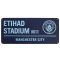 Manchester City FC fém utcatábla – Etihad Stadium