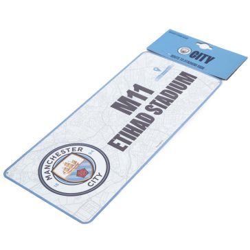  Manchester City FC fém utcatábla – Útvonal az Etihad Stadionhoz