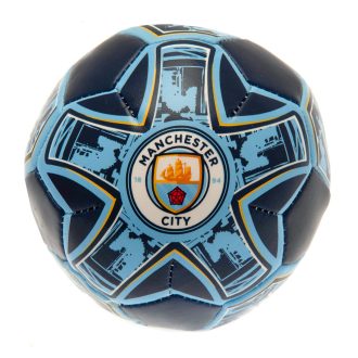 Manchester City FC puha mini labda (10 cm)