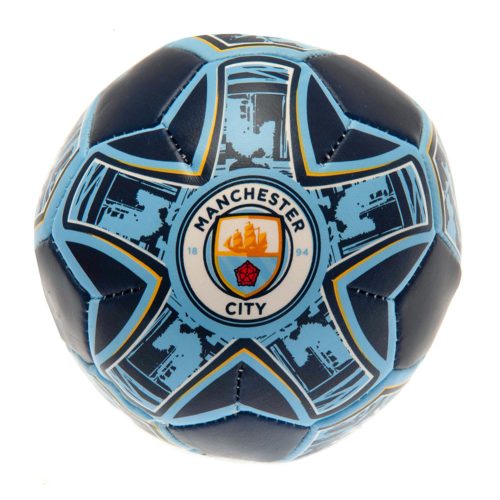 Manchester City FC puha mini labda (10 cm)