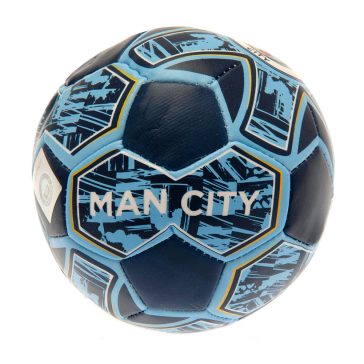 Manchester City FC puha mini labda (10 cm)