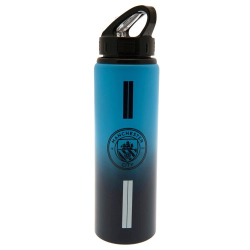 Manchester City FC alumínium kulacs – Stripe design (750 ml)