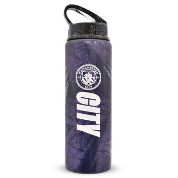 Manchester City FC alumínium kulacs HD nyomtatással 750 ml
