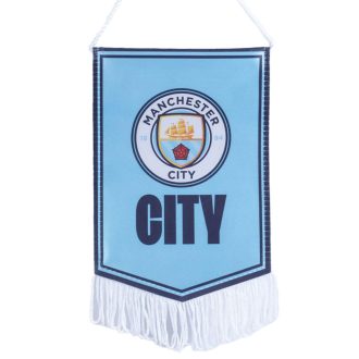 Manchester City FC mini zászló CITY felirattal