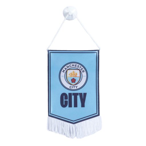 Manchester City FC mini zászló CITY felirattal
